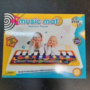 Music Mat Keyboard Playmat, Piano Musical Mat with 8 instrument sounds